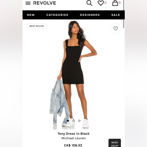 NEW Black Dress, from revolve medium - Picture 1 of 2